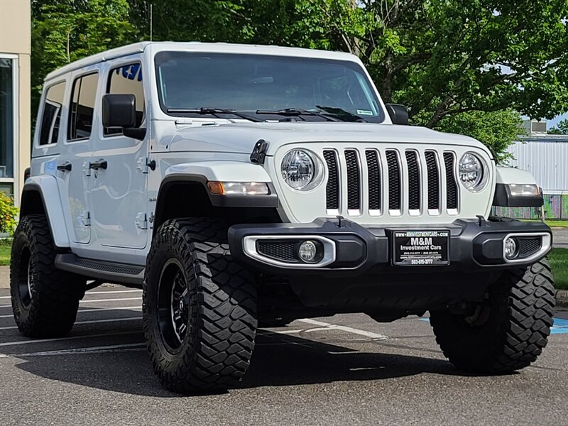 2019 Jeep Wrangler Unlimited SAHARA 4X4 V6 / LIFTED / 36K MILES  / 3.6L / HARD TOP / FUEL WHEELS / MUD TIRES / NO RUST / FACTORY WARRANTY / LOW LOW MILES - Photo 62 - Portland, OR 97217