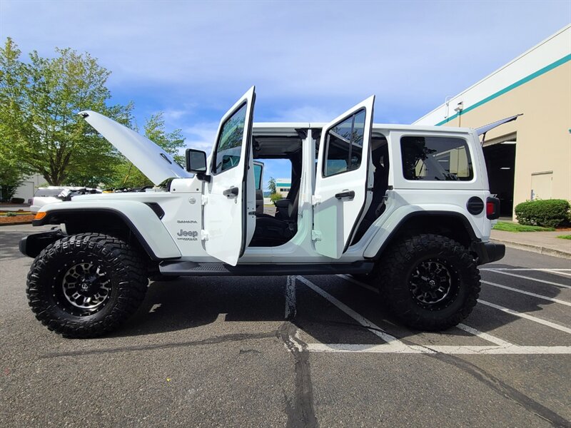 2019 Jeep Wrangler Unlimited SAHARA 4X4 V6 / LIFTED / 36K MILES  / 3.6L / HARD TOP / FUEL WHEELS / MUD TIRES / NO RUST / FACTORY WARRANTY / LOW LOW MILES - Photo 23 - Portland, OR 97217