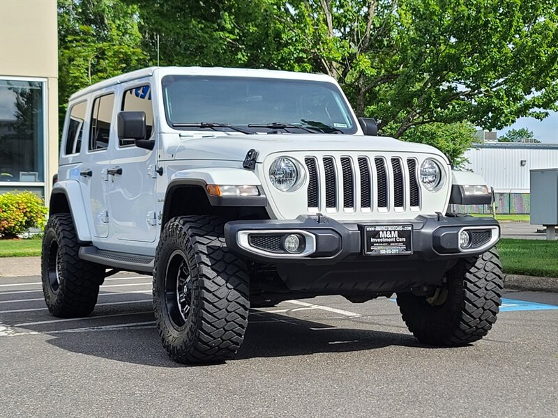 2019 Jeep Wrangler Unlimited SAHARA 4X4 V6 / LIFTED / 36K MILES  / 3.6L / HARD TOP / FUEL WHEELS / MUD TIRES / NO RUST / FACTORY WARRANTY / LOW LOW MILES - Photo 2 - Portland, OR 97217