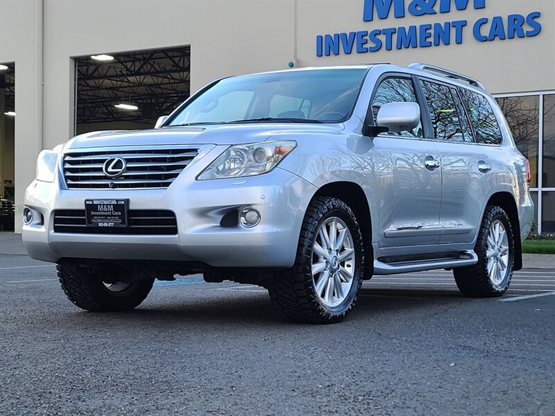 2008 Lexus LX 570 4WD / Luxury / 8-passenger / Fully Loaded  / Crawl Control / Hydraulic Suspension / Dealer Service Records / Top Shape - Photo 1 - Portland, OR 97217