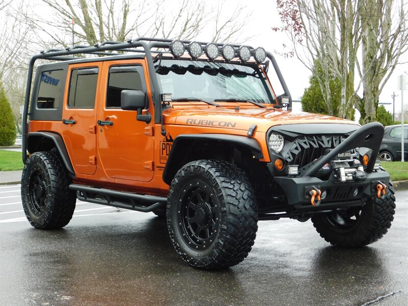 2010 Jeep Wrangler Unlimited Rubicon  ONE OF A KIND / LIFTED SHARP   - Photo 2 - Portland, OR 97217