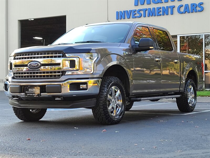 2018 Ford F-150 Super Crew 4X4 / EcoBoost TWIN TURBO / 46,000 MILE  / GoodYear Tires / Factory Warranty / Local / NO RUST / Top Shape - Photo 1 - Portland, OR 97217