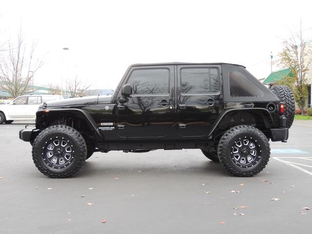 2014 Jeep Wrangler Unlimited Sport / 4DR / 4X4 / LIFTED / 6-SPEED   - Photo 3 - Portland, OR 97217