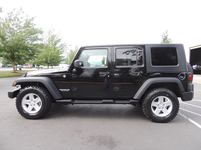 2008 Jeep Wrangler Unlimited X / 4X4 / Leather/ Hard Top / LIFTED   - Photo 3 - Portland, OR 97217