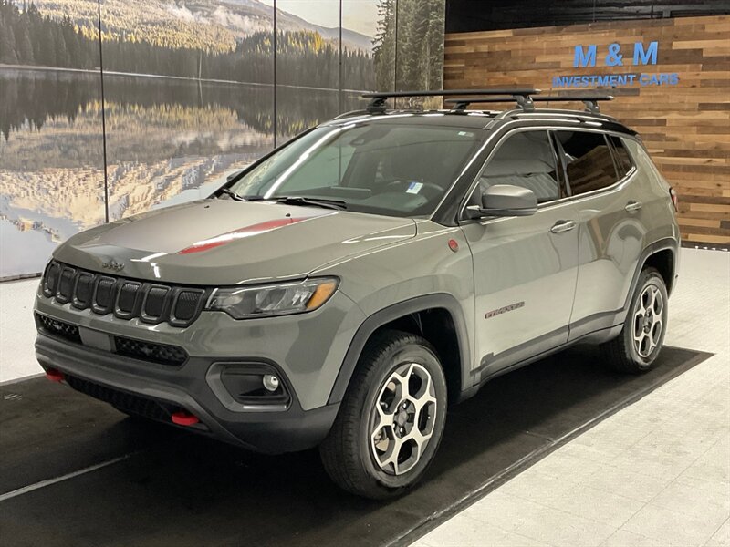 2022 Jeep Compass Trailhawk 4X4 / 2.4L 4Cyl / Camera / 7,000 MILES  / 1-OWNER LOCAL / Leather & Heated Seats / LIKE NEW - Photo 25 - Gladstone, OR 97027