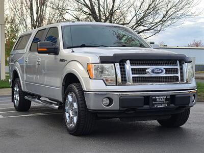 2010 Ford F-150 LARIAT SUPERCREW 4X4 V8 / SUN ROOF CANOPY LEATHER  / HEATED & COOLED SEATS / FULLY LOADED & CLEAN