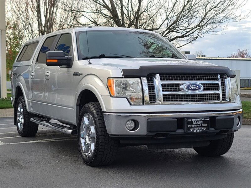 2010 Ford F-150 LARIAT SUPERCREW 4X4 V8 / SUN ROOF CANOPY LEATHER  / HEATED & COOLED SEATS / FULLY LOADED & CLEAN - Photo 2 - Portland, OR 97217