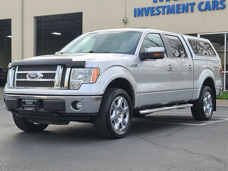 2010 Ford F-150 LARIAT SUPERCREW 4X4 V8 / SUN ROOF CANOPY LEATHER  / HEATED & COOLED SEATS / FULLY LOADED & CLEAN - Photo 1 - Portland, OR 97217