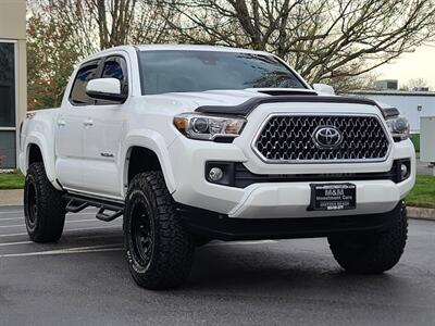 2018 Toyota Tacoma TRD Sport  / KO2 BF GOODRICH / NAVi / BACK CAM / ADAPTIVE CRUISE / DOUBLE CAB / LEATHER / 2-OWNERS