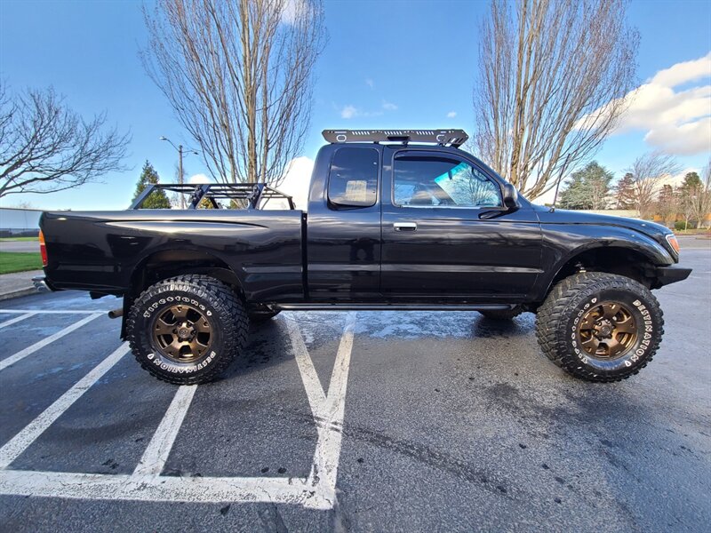 1997 Toyota Tacoma 4X4 V6 / TOYTEC LIFT / BUMPER / WINCH / 5-SPEED  / 3.4 L / SUSPENSION LIFT w-COILOVERS / LUGGAGE RACKS w-LED'S / FIRESTONES / SHARP !! - Photo 4 - Portland, OR 97217