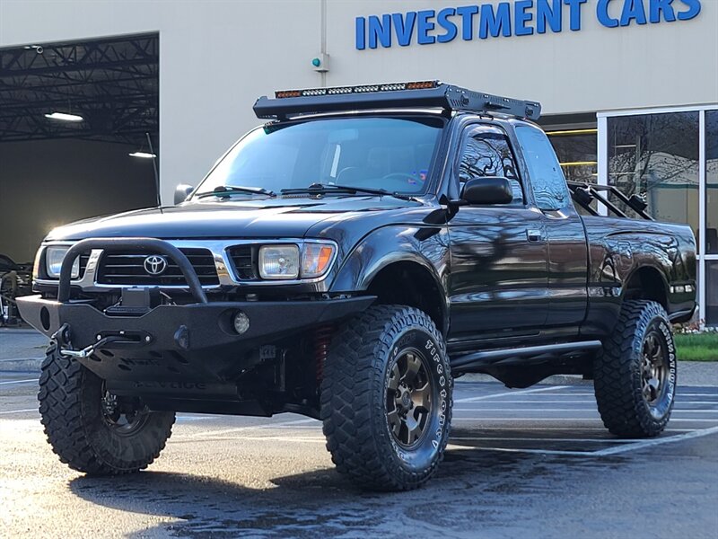 1997 Toyota Tacoma 4X4 V6 / TOYTEC LIFT / BUMPER / WINCH / 5-SPEED  / 3.4 L / SUSPENSION LIFT w-COILOVERS / LUGGAGE RACKS w-LED'S / FIRESTONES / SHARP !! - Photo 50 - Portland, OR 97217