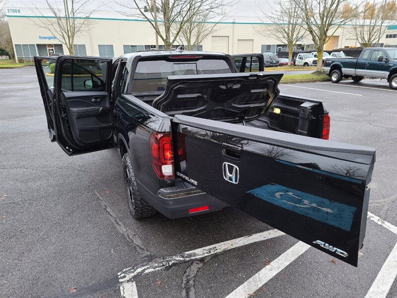 2019 Honda Ridgeline BLACK EDITION  4X4 FULLY LOADED / 1-OWNER / LIFTED / 8,500 MILES - Photo 19 - Portland, OR 97217