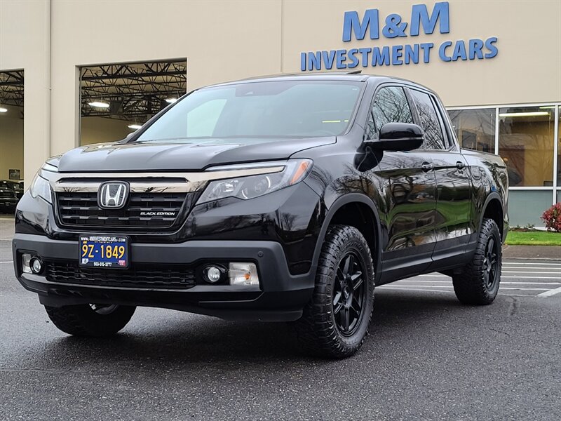 2019 Honda Ridgeline BLACK EDITION  4X4 FULLY LOADED / 1-OWNER / LIFTED / 8,500 MILES - Photo 1 - Portland, OR 97217