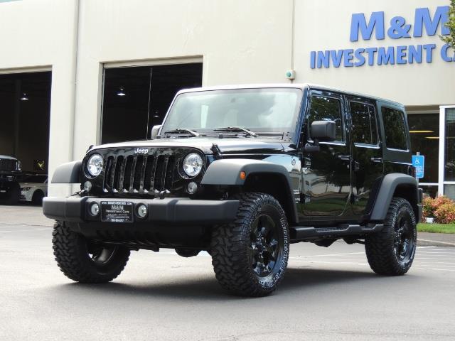 2014 Jeep Wrangler Unlimited 4-DR 4WD HARD TOP 1-OWNER LIFTED   - Photo 1 - Portland, OR 97217