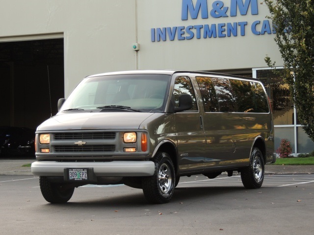2002 Chevrolet Express 3500 / 15-Passenger Van / V8 / 1-TON / 82k miles   - Photo 1 - Portland, OR 97217