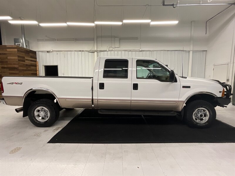 1999 Ford F-350 Lariat Crew Cab 4X4 / 7.3L DIESEL / LONG BED  / LOCAL OREGON TRUCK / RUST FREE / Leather Seats / Excel Cond - Photo 4 - Gladstone, OR 97027