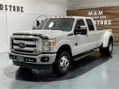 2012 Ford F-350 Lariat 4X4 / 6.7L DIESEL / DUALLY / 1-OWNER  / Leather / Sunroof/ Navigation