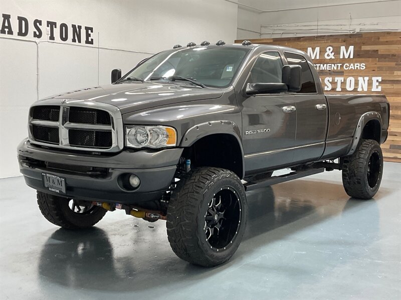 2004 Dodge Ram 3500 SLT 4X4 / 5.9L DIESEL / 6-SPEED MANUAL / LIFTED  / LONG BED - Photo 1 - Gladstone, OR 97027
