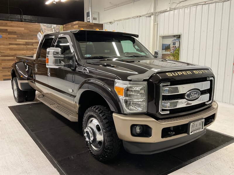 2014 Ford F-350 King Ranch 4X4 / 6.7L DIESEL / DUALLY / LOCAL  / RUST FREE / Leather , Heated & Cooled Seats / Sunroof - Photo 2 - Gladstone, OR 97027