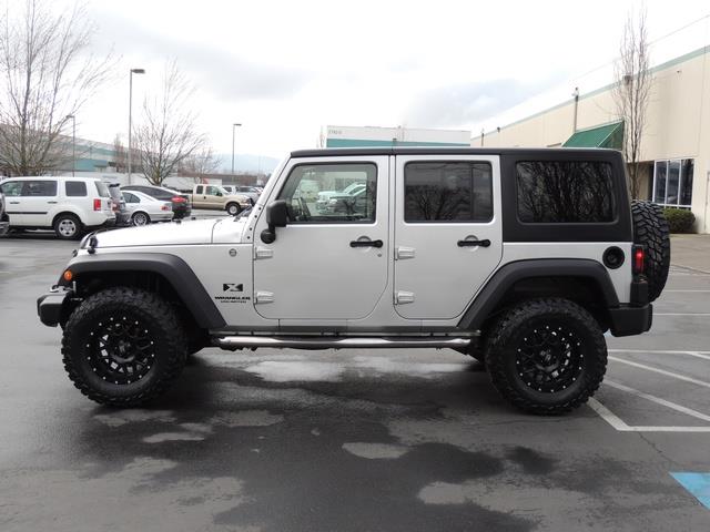 2008 Jeep Wrangler Unlimited X / Hard Top / 4X4 / LIFTED LIFTED   - Photo 3 - Portland, OR 97217