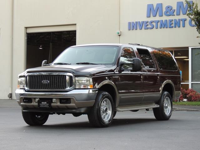 2001 Ford Excursion Limited / 4X4 / Leather / 7.3L DIESEL / Navigation   - Photo 1 - Portland, OR 97217