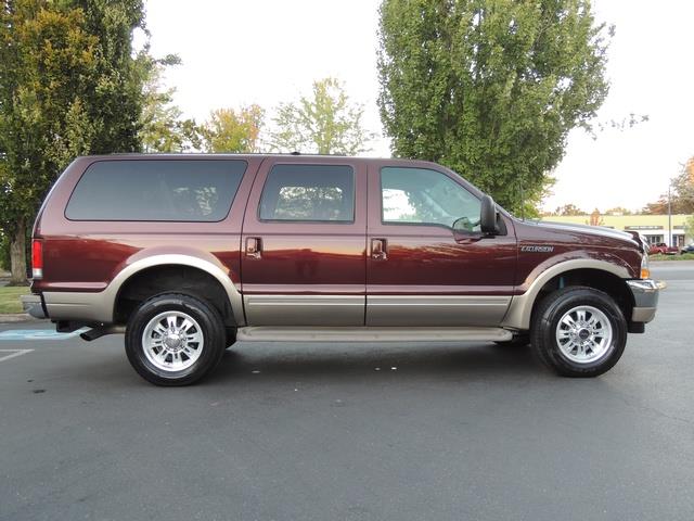 2001 Ford Excursion Limited / 4X4 / Leather / 7.3L DIESEL / Navigation   - Photo 4 - Portland, OR 97217