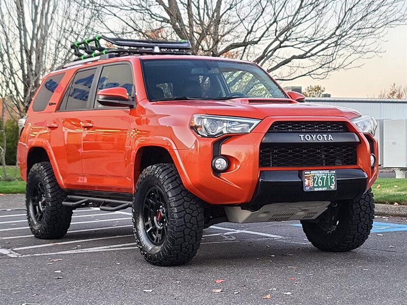2015 Toyota 4Runner TRD PRO 4X4 / LIFTED / CRAWL CONTROL / DIFF LOCKER  / NEW TIRES / OEM TRD WHEELS / 1-OWNER / PRISTINE SHAPE !!! - Photo 2 - Portland, OR 97217