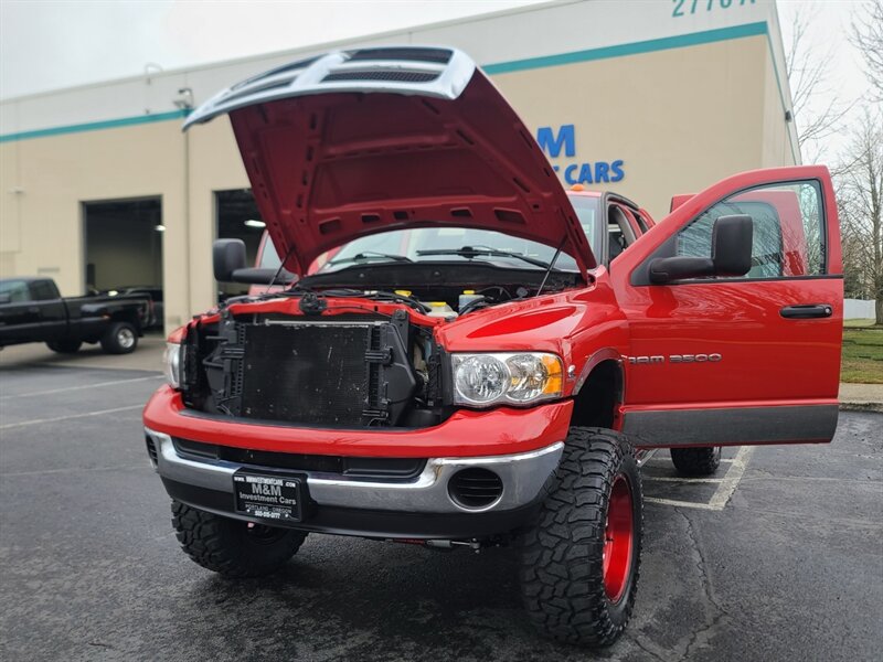2003 Dodge Ram 3500 4X4 / 5.9L DIESEL / NEW LIFT+WHEELS+TIRE / 95K MLS / HIGH OUTPUT / LOCAL / NO RUST / CUMMINS - Photo 25 - Portland, OR 97217