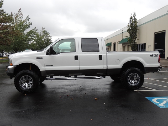 2002 Ford F-350 Lariat / 4X4 / 7.3L Turbo Diesel / Leather /LIFTED   - Photo 3 - Portland, OR 97217