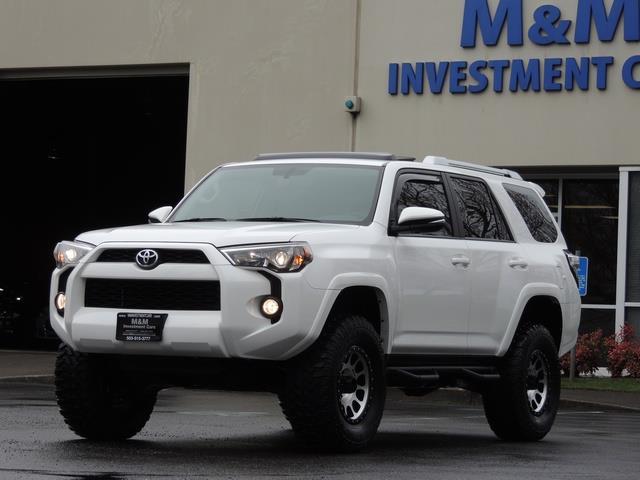 2016 Toyota 4Runner Trail Premium / 4X4 / Leather / Navigation /LIFTED   - Photo 1 - Portland, OR 97217