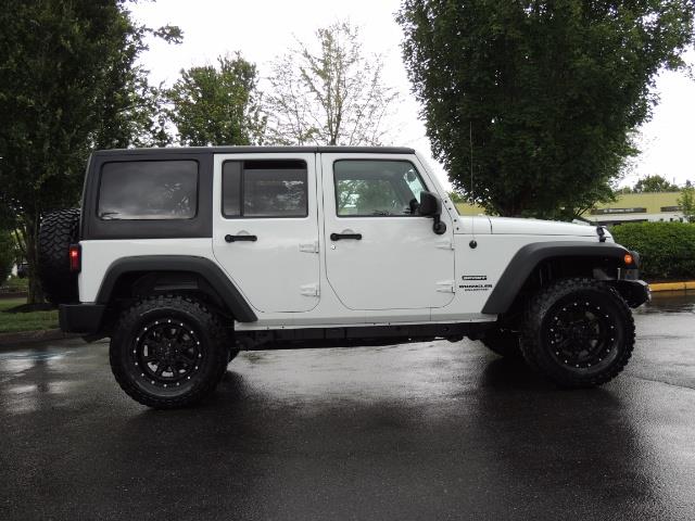 2013 Jeep Wrangler Unlimited Sport / 4X4 / Hard Top / LIFTED LIFTED   - Photo 4 - Portland, OR 97217