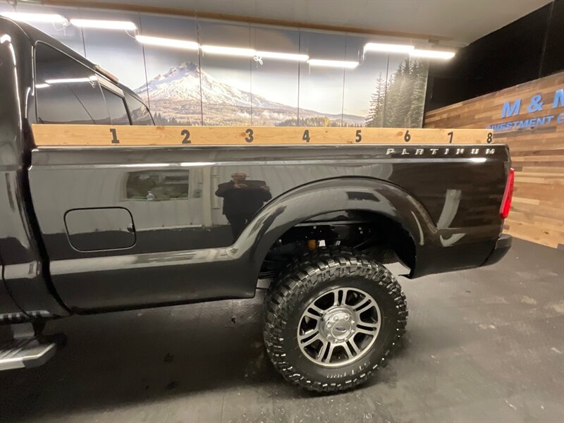 2015 Ford F-350 Platinum 4X4 / 6.7L DIESEL / 1-OWNER / LIFTED  BRAND NEW 37 " MUD TIRES / Sunroof / LOADED / LONG BED / LOCAL OREGON TRUCK / RUST FREE / SHARP & CLEAN !! - Photo 9 - Gladstone, OR 97027