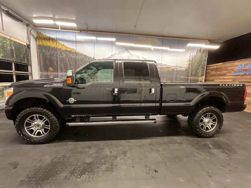 2015 Ford F-350 Platinum 4X4 / 6.7L DIESEL / 1-OWNER / LIFTED  BRAND NEW 37 " MUD TIRES / Sunroof / LOADED / LONG BED / LOCAL OREGON TRUCK / RUST FREE / SHARP & CLEAN !! - Photo 3 - Gladstone, OR 97027