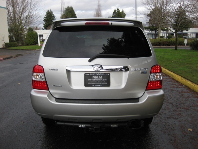 2006 Toyota Highlander Hybrid Limited/ AWD/Navigation/3rd seat   - Photo 4 - Portland, OR 97217