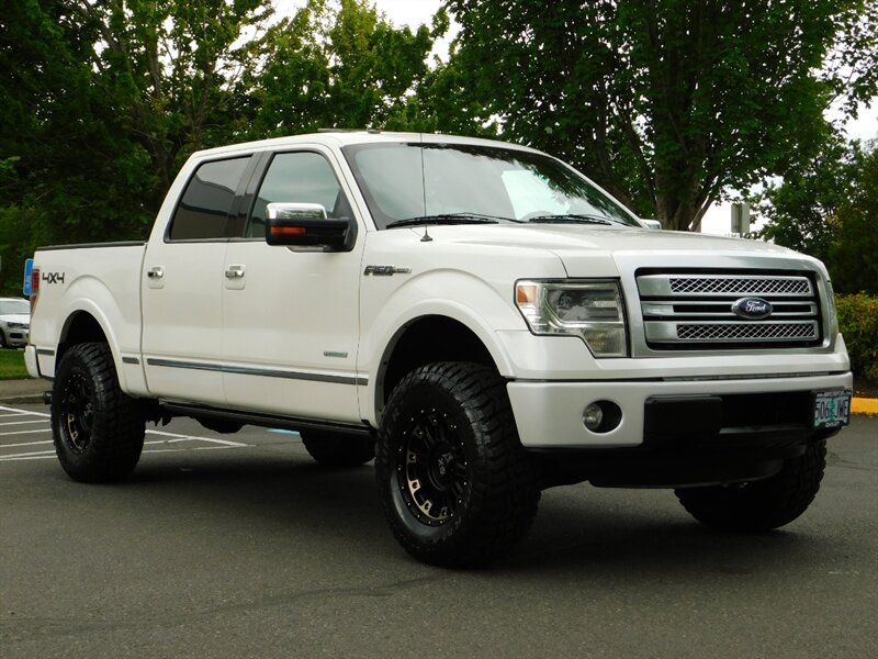 2013 Ford F-150 Platinum Crew Cab 4X4 / 3.5L ECOBOOST / LIFTED   - Photo 2 - Portland, OR 97217