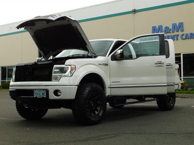 2013 Ford F-150 Platinum Crew Cab 4X4 / 3.5L ECOBOOST / LIFTED   - Photo 25 - Portland, OR 97217