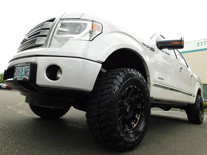 2013 Ford F-150 Platinum Crew Cab 4X4 / 3.5L ECOBOOST / LIFTED   - Photo 9 - Portland, OR 97217