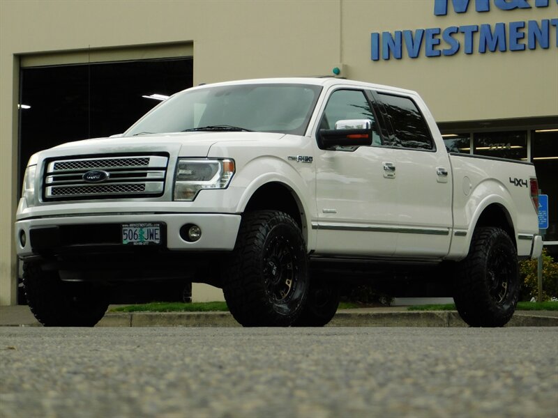 2013 Ford F-150 Platinum Crew Cab 4X4 / 3.5L ECOBOOST / LIFTED   - Photo 1 - Portland, OR 97217