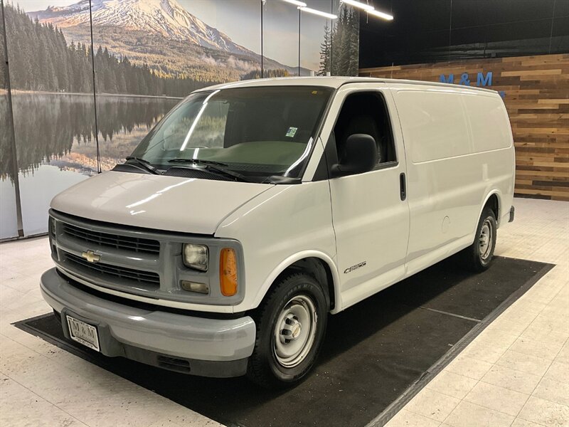 1999 Chevrolet Express CARGO VAN G2500 / 4.3L V6 / ONLY 58,000 MILES  / RUST FREE / LEATHER SEATS - Photo 1 - Gladstone, OR 97027