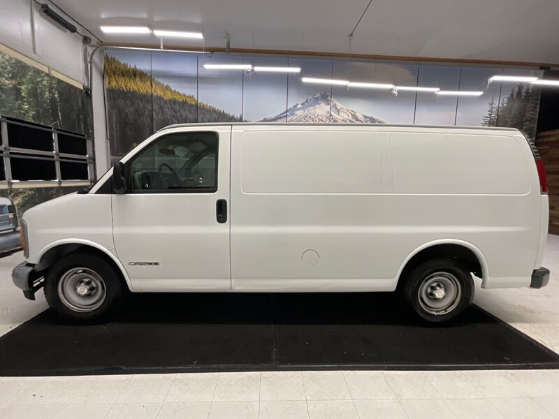 1999 Chevrolet Express CARGO VAN G2500 / 4.3L V6 / ONLY 58,000 MILES  / RUST FREE / LEATHER SEATS - Photo 3 - Gladstone, OR 97027