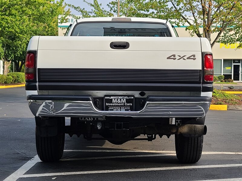 1997 Dodge Ram 2500 Laramie SLT 4X4 5.9L Cummins / 12-Valve / 5-Speed  / Diesel / Manual Transmission / Long Bed / Oregon Truck / No Rust / 1-OWNER / PRISTINE !! - Photo 5 - Portland, OR 97217