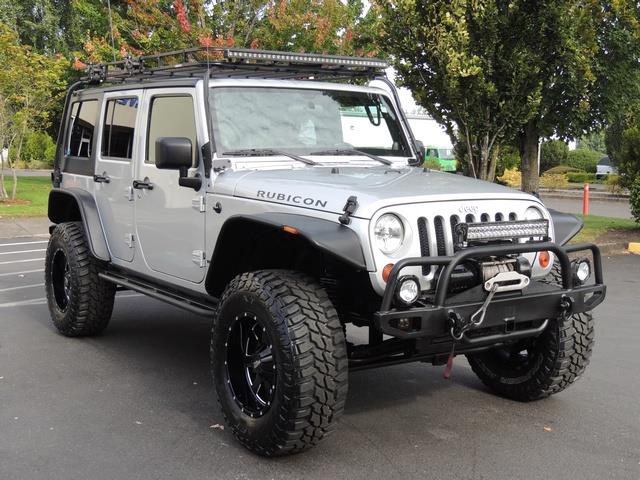 2012 Jeep Wrangler Unlimited Rubicon / 4X4 / NAVI  / LIFTED LIFTED   - Photo 2 - Portland, OR 97217