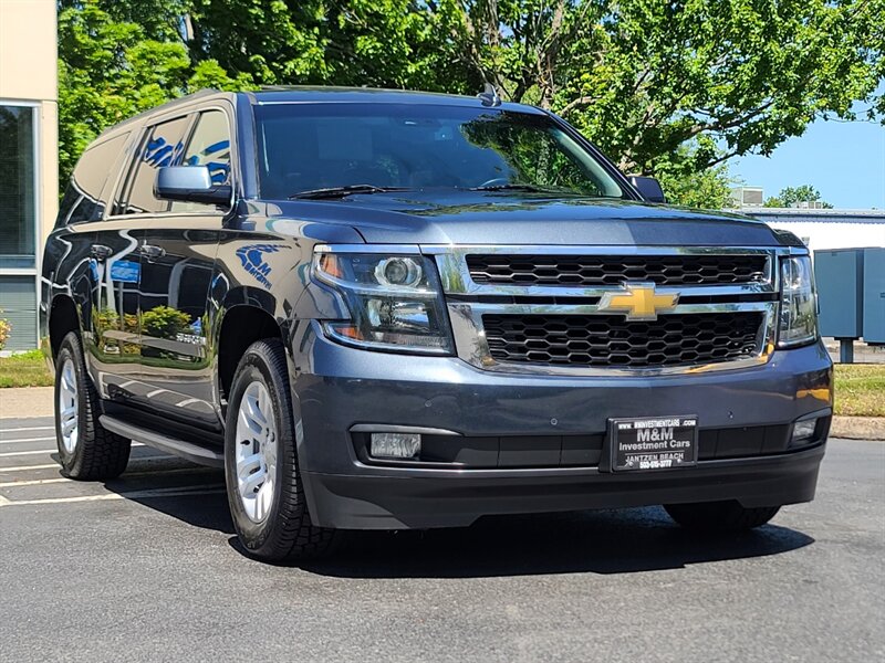 2019 Chevrolet Suburban LT 4X4 2-DVDs / NAV / 8-Seats / Sun Roof / Loaded  / Blind Spot Monitor / Heated Leather / Lane Assist / LWB / New Tires - Photo 2 - Portland, OR 97217