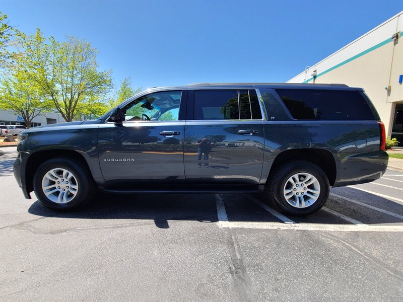 2019 Chevrolet Suburban LT 4X4 2-DVDs / NAV / 8-Seats / Sun Roof / Loaded  / Blind Spot Monitor / Heated Leather / Lane Assist / LWB / New Tires - Photo 3 - Portland, OR 97217