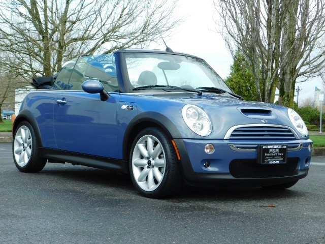 2006 MINI Cooper S Convertible / TURBO / Automatic/ ONLY 61,600 Miles   - Photo 2 - Portland, OR 97217