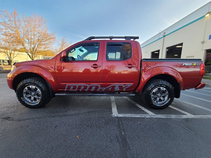 2015 Nissan Frontier PRO-4X CREW CAB 4X4 DIFF LOCK BF GOODRICH / LIFTED  / E-LOCKER / LEATHER / FULLY LOADED - Photo 3 - Portland, OR 97217