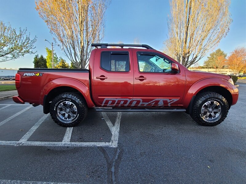 2015 Nissan Frontier PRO-4X CREW CAB 4X4 DIFF LOCK BF GOODRICH / LIFTED  / E-LOCKER / LEATHER / FULLY LOADED - Photo 4 - Portland, OR 97217