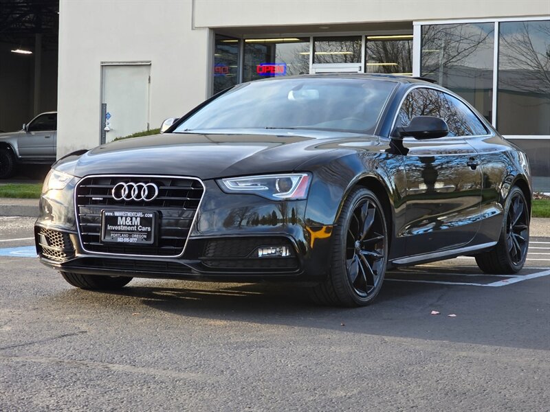 2016 Audi A5 2.0T quattro Blacked Out Panoramic Roof 98k Miles  PREMIUM Plus / Heated Leather / Low Miles