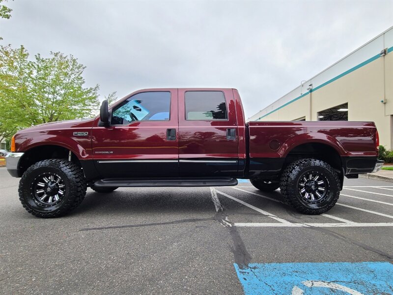 2000 Ford F-350 1-TON CREW CAB / LARIAT 4X4 / 7.3L DIESEL / LIFTED  Powerstroke Turbo / NEW WHEELS / NEW TIRES / NO RUST / CLEAN - Photo 3 - Portland, OR 97217