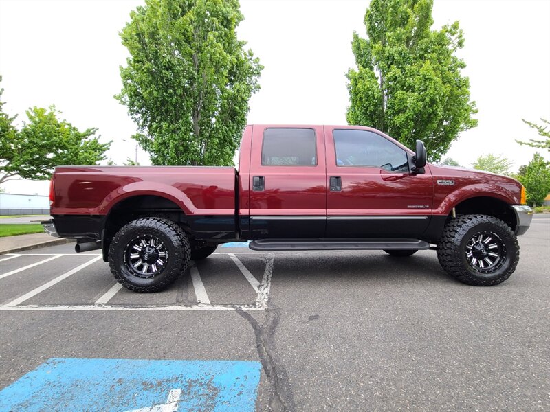 2000 Ford F-350 1-TON CREW CAB / LARIAT 4X4 / 7.3L DIESEL / LIFTED  Powerstroke Turbo / NEW WHEELS / NEW TIRES / NO RUST / CLEAN - Photo 4 - Portland, OR 97217